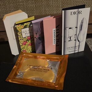 Designer Sample Set with Gold Eye Mask